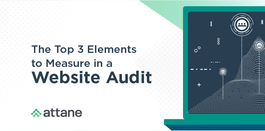 elements to measure a website audit graphic