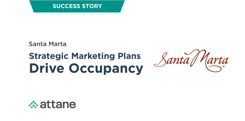 Santa Marta strategic marketing plans drive occupancy graphic