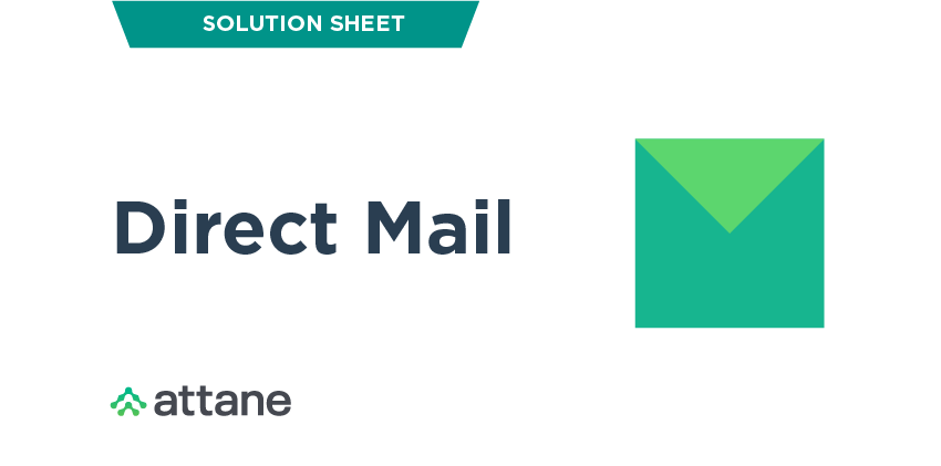Direct Mail Solution Sheet