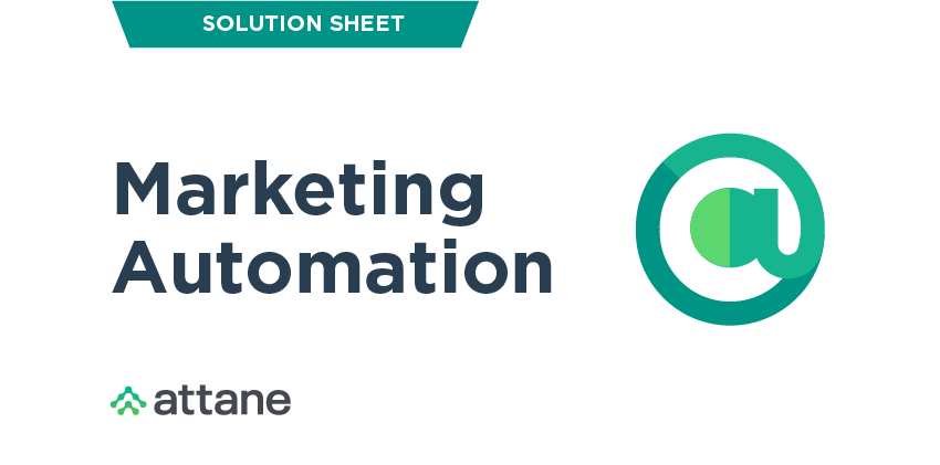 Marketing Automation Solution Sheet